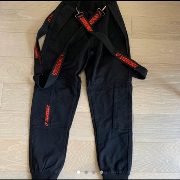 LF Pants - LF undrgrnd3 cargo belted joggers New 8